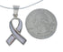 Southwest Pink Shell Ribbon Genuine Sterling Silver Italian Chain Necklace Set AX129013